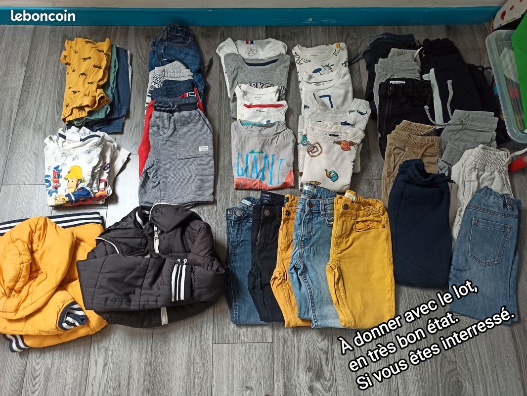 ENSEMBLE DE VETEMENTS 2-6 Ans Enfant Garçon Pyjama 2 PCS Ensemble de