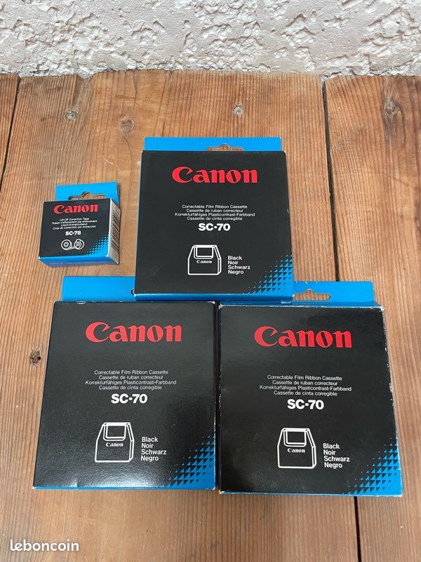 Machine à écrire électronique Canon S-200 Collection