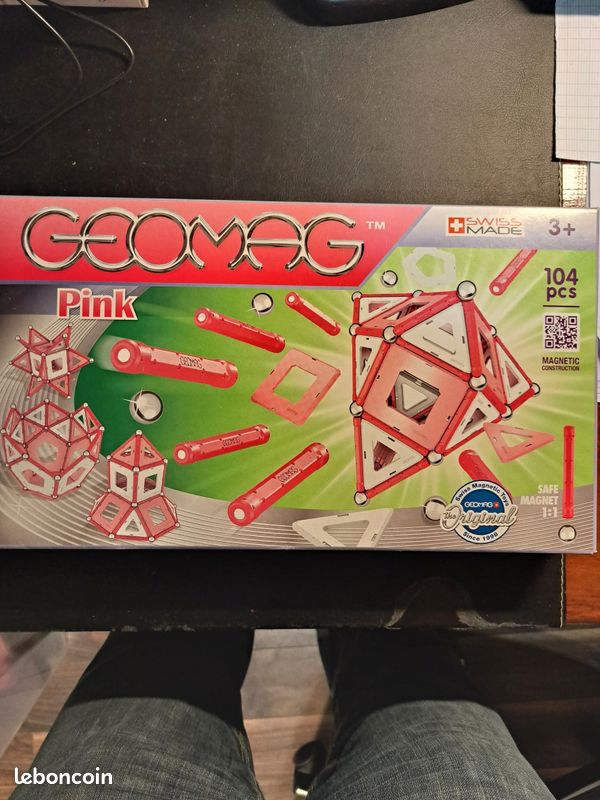 Géomag Pink 104 pièces (image 1)