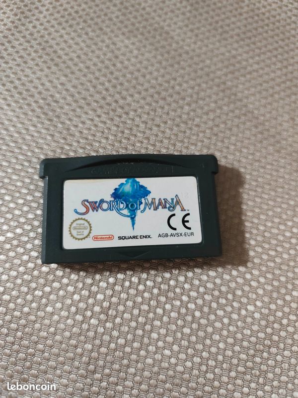 Jeu Sword Of Mana Sur Game Boy Advance - Cartouche Originale En Bon état
