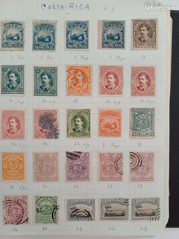 Timbres du Costa Rica (image 3)