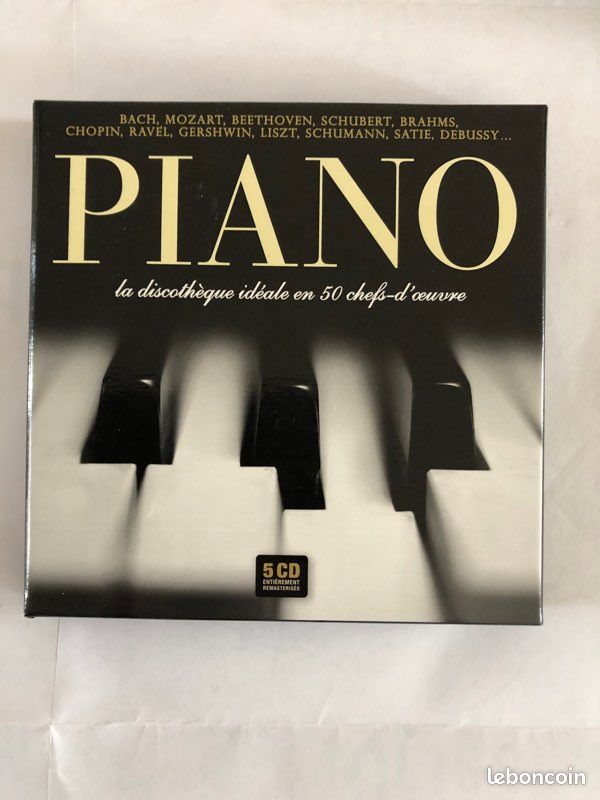 CD de piano ( coffret de 5 CD) (image 1)