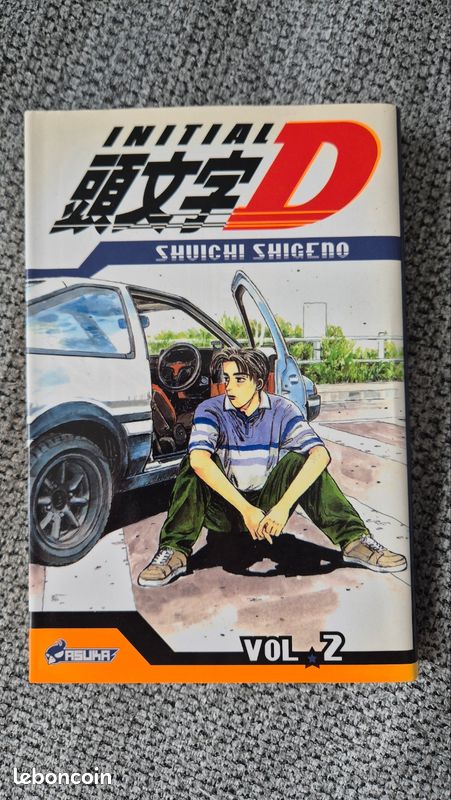Lot manga Initial D édition Asuka Tome 1 à 5 (image 4)
