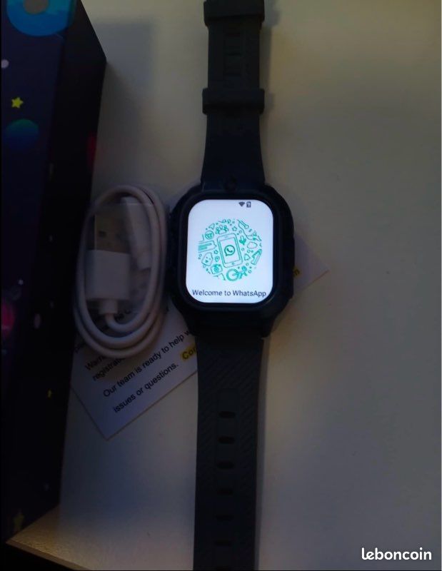 Montre Connectée Enfant GPS et Téléphone – ChatGPT AI Montre