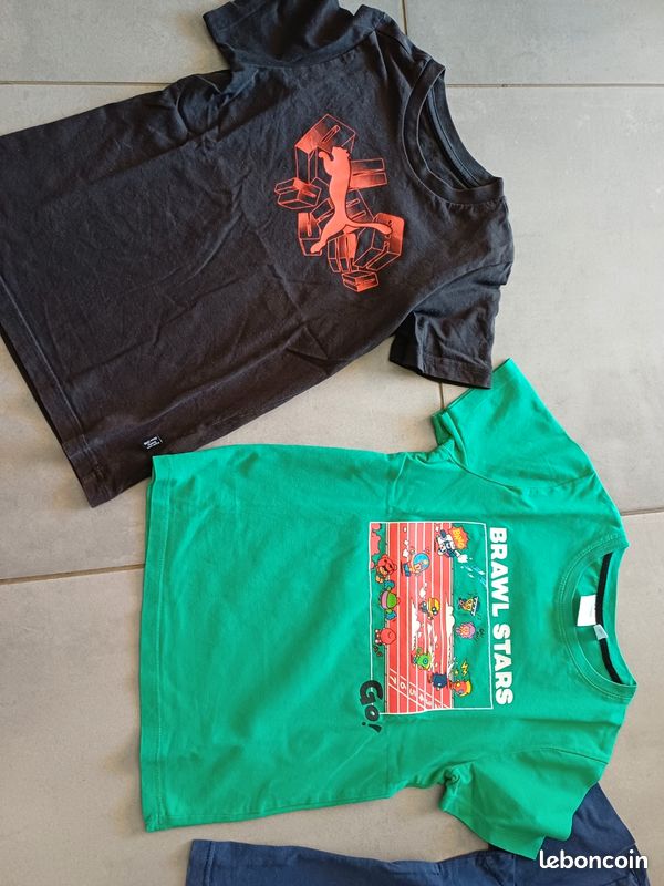 Lot de 3 tee-shirts 6/7ans (image 2)