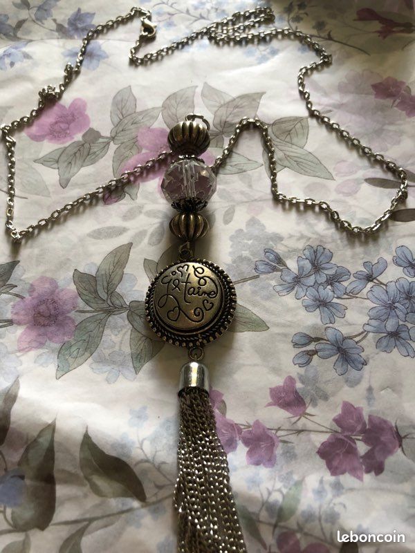 Bijoux sautoir neuf clip je t’aime (image 2)