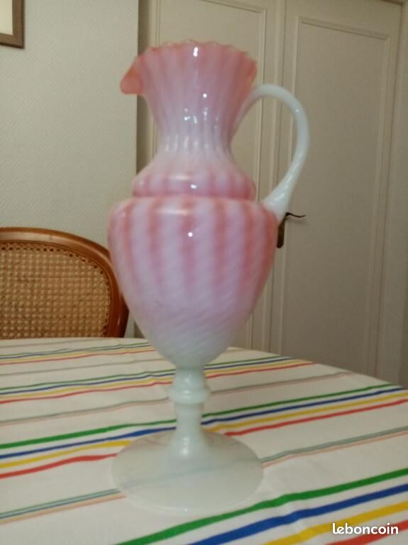 Grand pichet murano opaline (image 1)