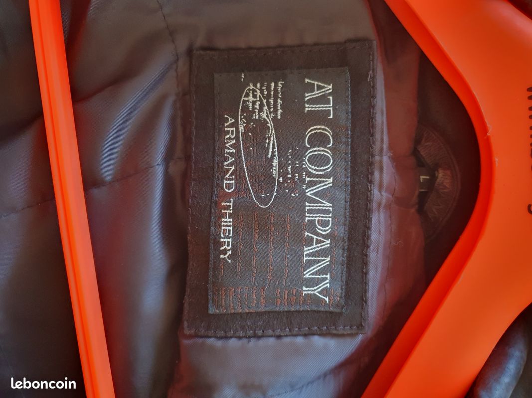 Blouson cuir ARMAND THIERY (image 3)