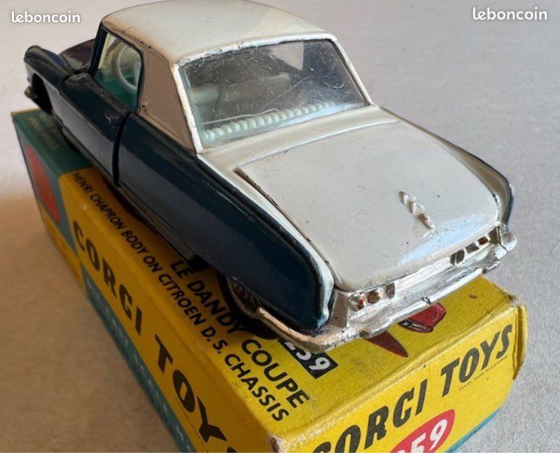 Corgi 1:43 - 1 - Voiture miniature - n. 259 Citroën DS Le Dandy Coupé
