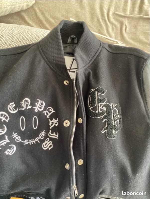 Blouson Teddy Eleven Paris noir Vêtements