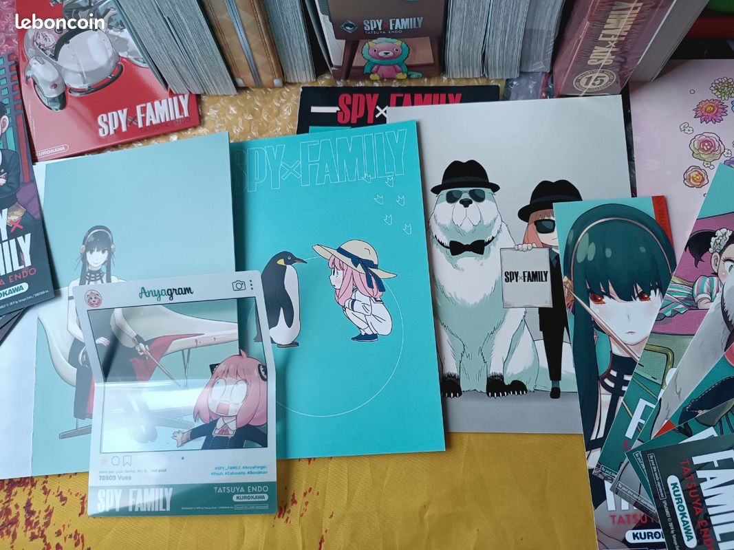 Full collector Manga Spy x family (image 5)