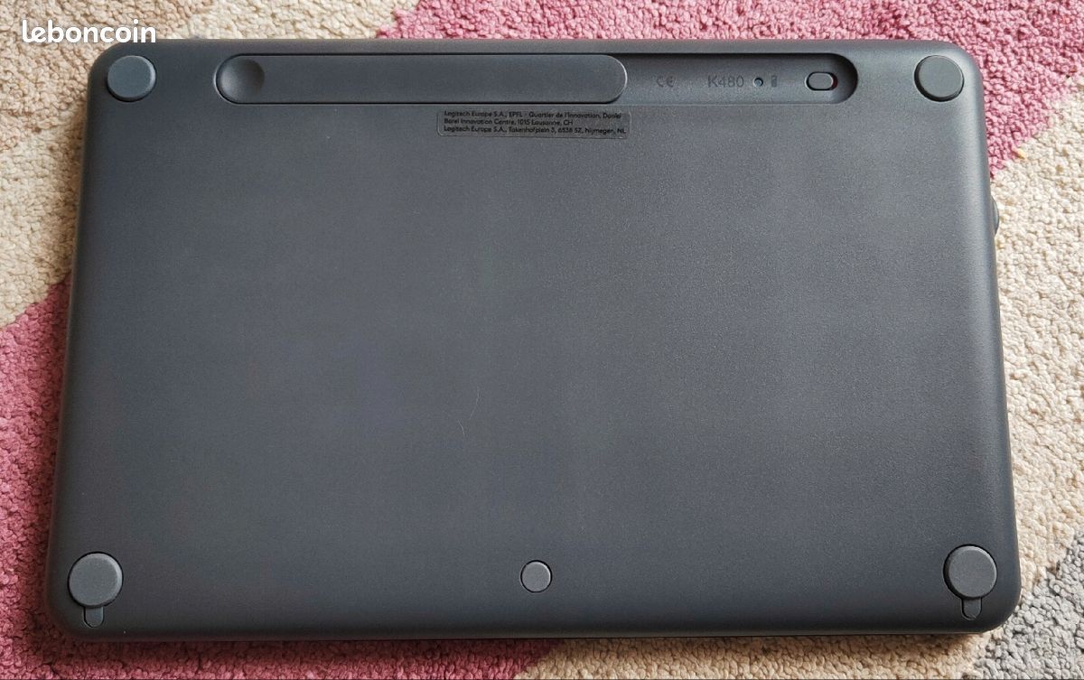 Clavier Bluetooth Logitech K480 et housse rigide (image 3)