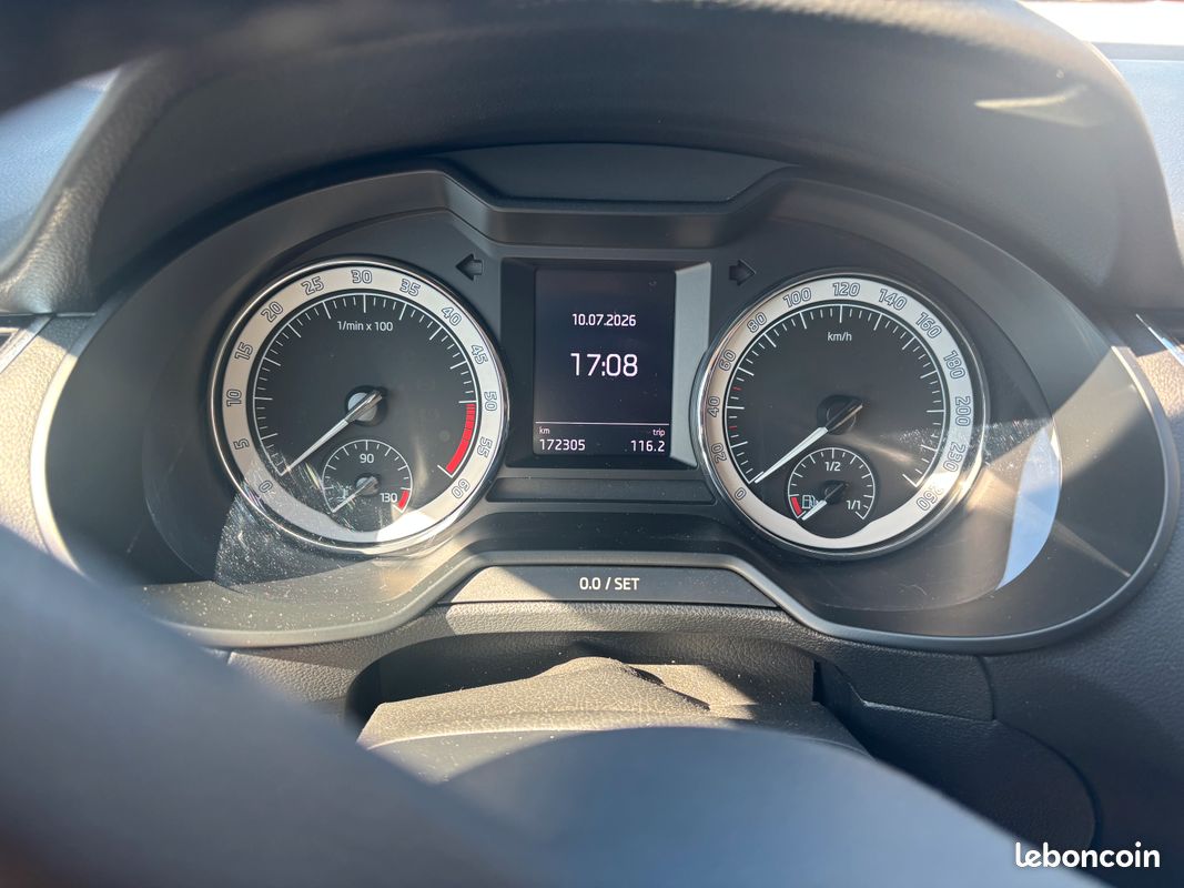 Skoda Octavia III phase 2 1.6L TDI 115 de 2018 BUDGET: 12 500 TTC (image 4)