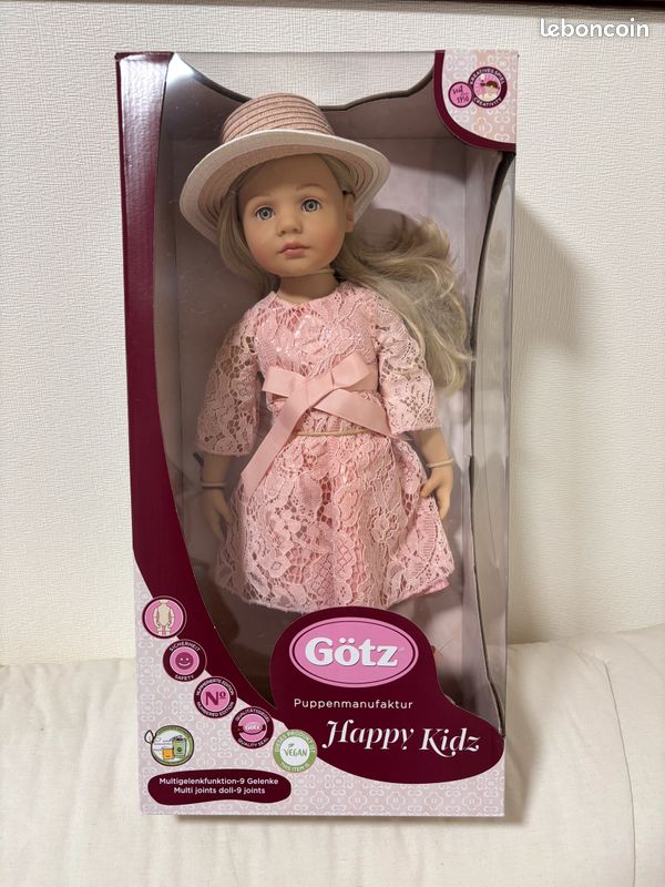 Poupée Götz 50 cm - Happy Kidz - Copenhagen - Signature Edition