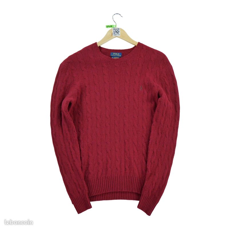 Sweater Polo Rouge Ralph Lauren Homme Polo Ralph Lauren Pull En