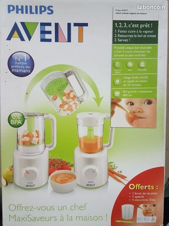 Robot De Cuisine Bebe Philips Avent D Occasion Annonces Equipement Bebe Leboncoin Page 3