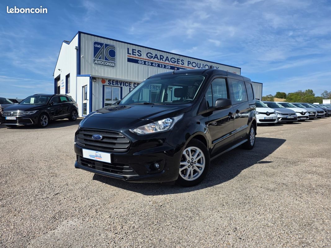 19585 HT - Ford Transit Connect Cabine Approfondie Bva8 / 5 PLACES / 2 portes latérales / 1°MAIN (image 1)