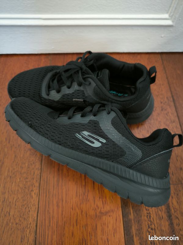 Baskets Skechers 36 noir (image 8)