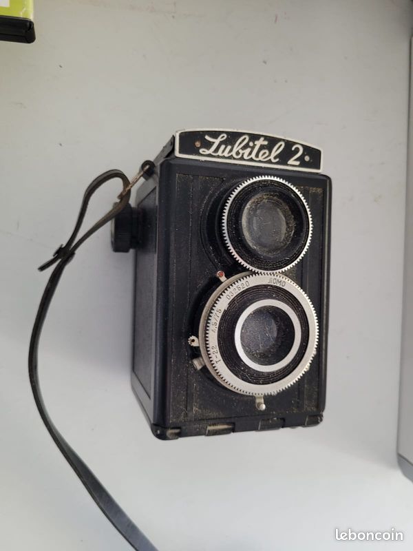 Appareil Photo Argentique Vintage Lubitel 2 - Fabriqué En URSS, Moyen Format, Occasion