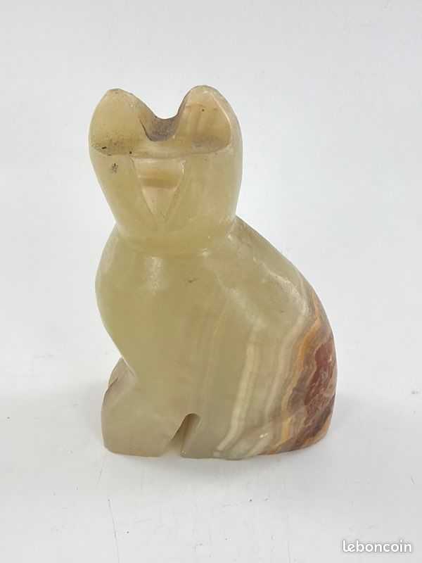 Magnifique chat, vintage en marbre Onyx (image 1)