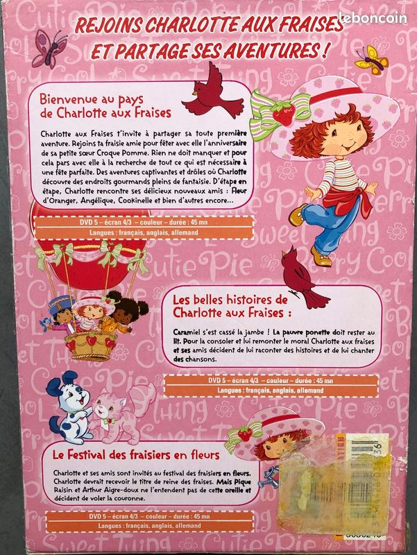 DVD coffret CHARLOTTE AUX FRAISES (image 2)