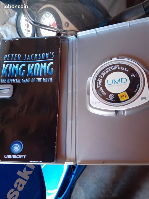 Jeu King Kong PSP Platinum - Version PAL Complète, Très Bon état (2005)