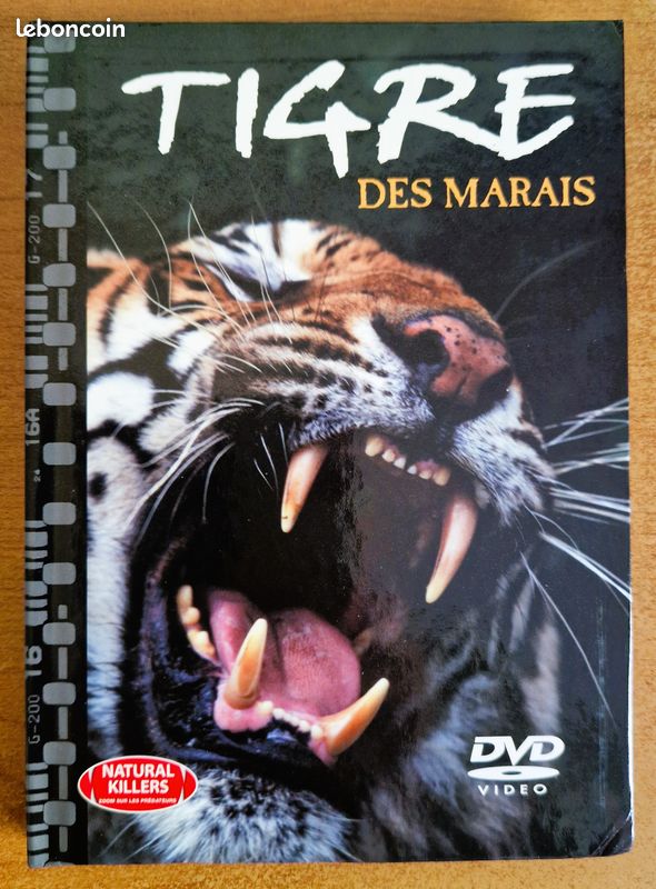 Tigre des marais DVD + livret / collection Natural Killers (image 1)