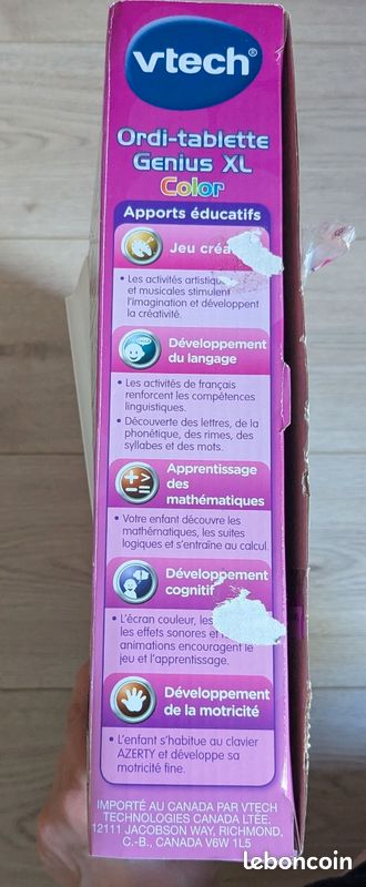 Ordi-tablette Genius XL Color rose (image 10)