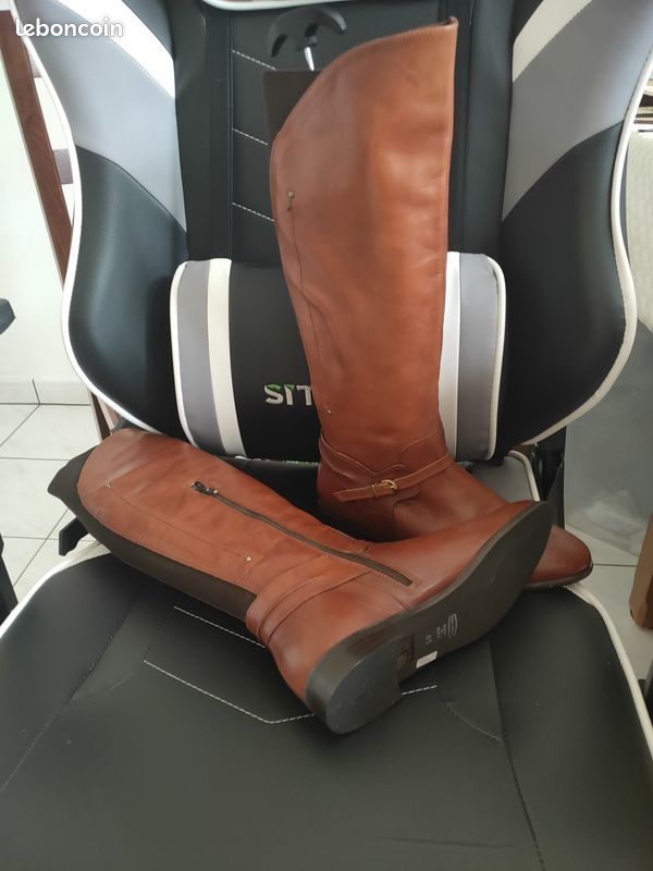 Bottes neuves marron Heyraud (image 2)