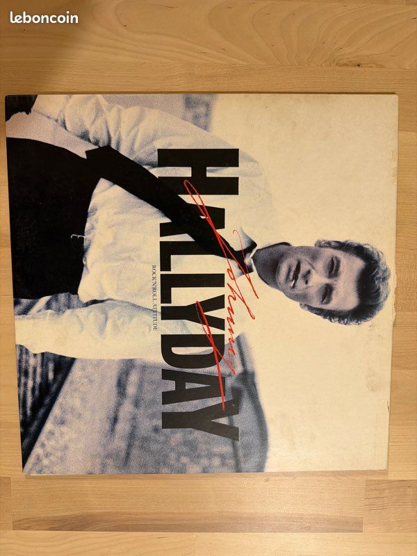 Vinyle à vendre – Johnny Hallyday - Rock ’n’ Roll Attitude (33 tours) (image 1)