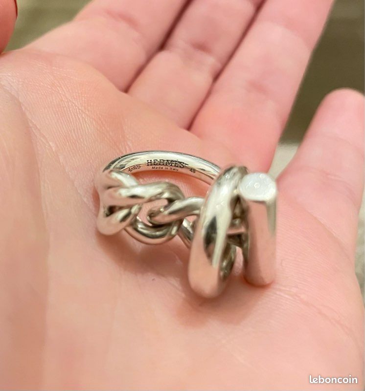 Bijoux Fausse Bague Hermes Hermès Croisette Bague Croisette
