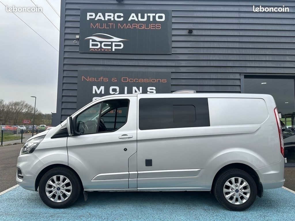Ford TRANSIT CUSTOM FG 280 L1H1 2.0 ECOBLUE 130 LIMITED AMÉNAGÉ (image 4)