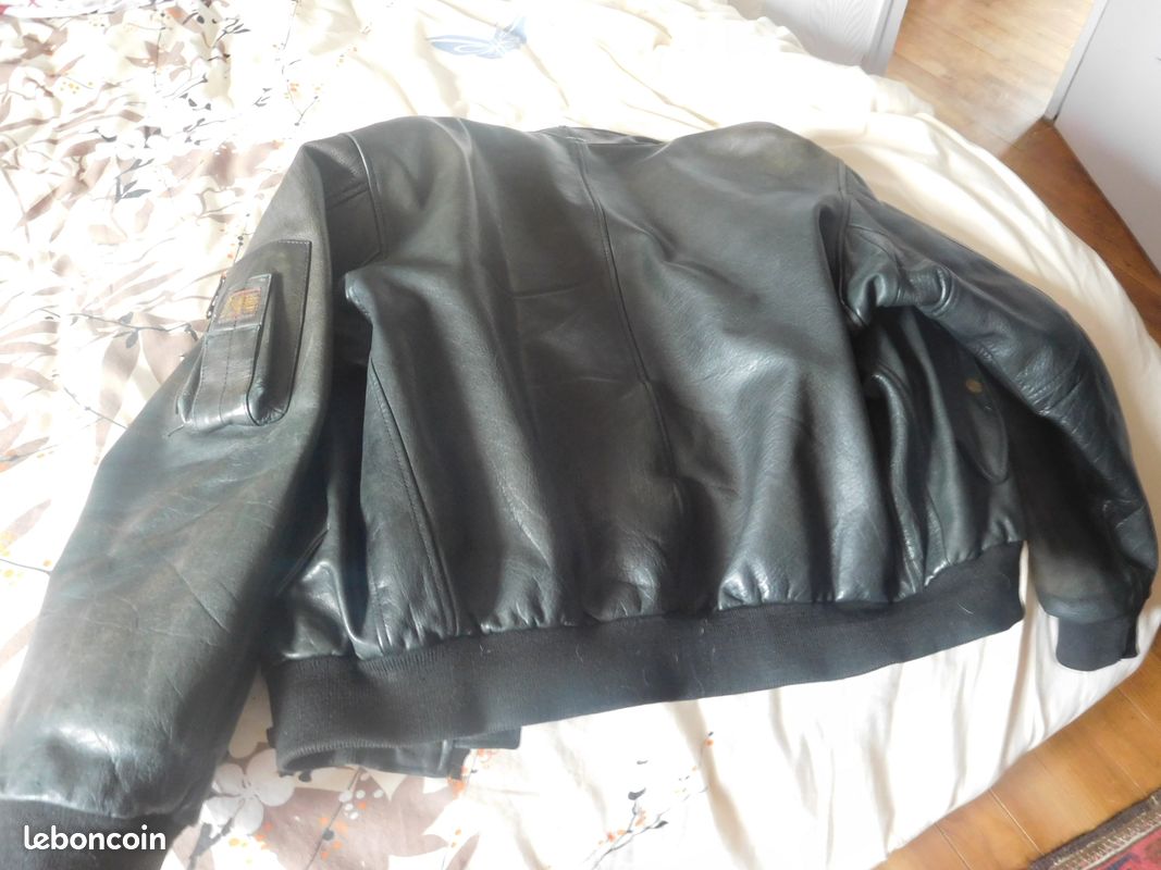 BLOUSON CUIR REDSKIN taille M (image 2)