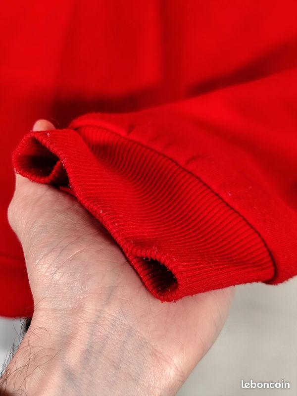 Pull / Sweat rouge - A BATHING APE Feat BABY MILO - taille XL (image 20)