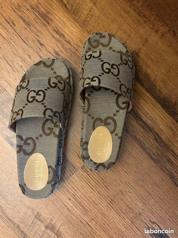 Claquette Gucci Sabot Gucci Homme Sandales Gucci De Seconde Main