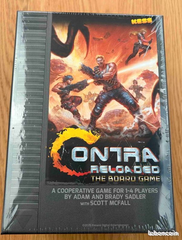 Contra Reloaded jeu de plateau NEUF + bonus KessCo (image 1)
