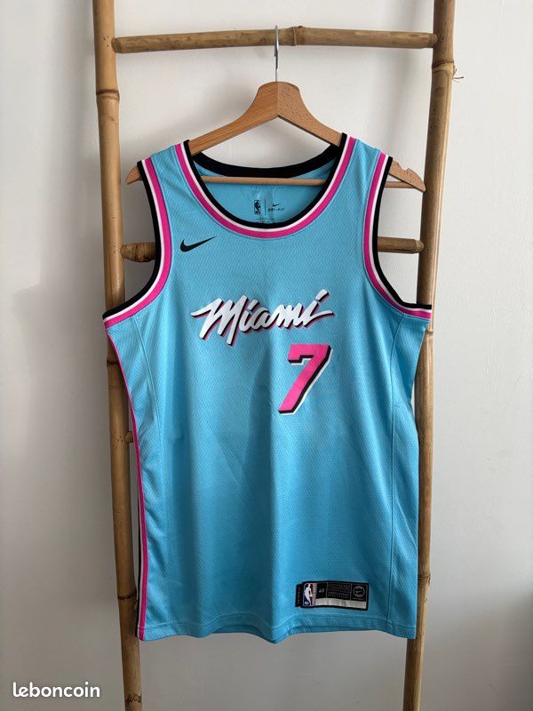 Nike Nba Miami Maillot Maillot De Sport Basketball NBA Miami Heat
