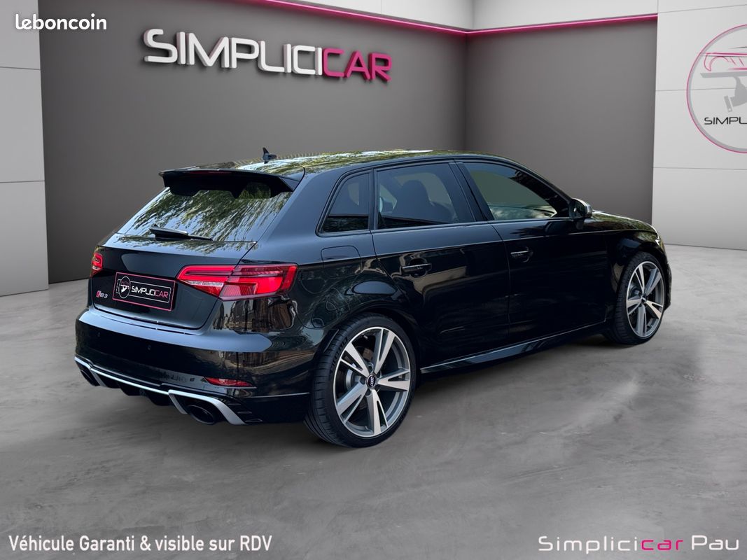 AUDI RS3 II (2) SPORTBACK 2.5 TFSI 400 QUATTRO S TRONIC 400Ch Garantie 12 mois (image 3)