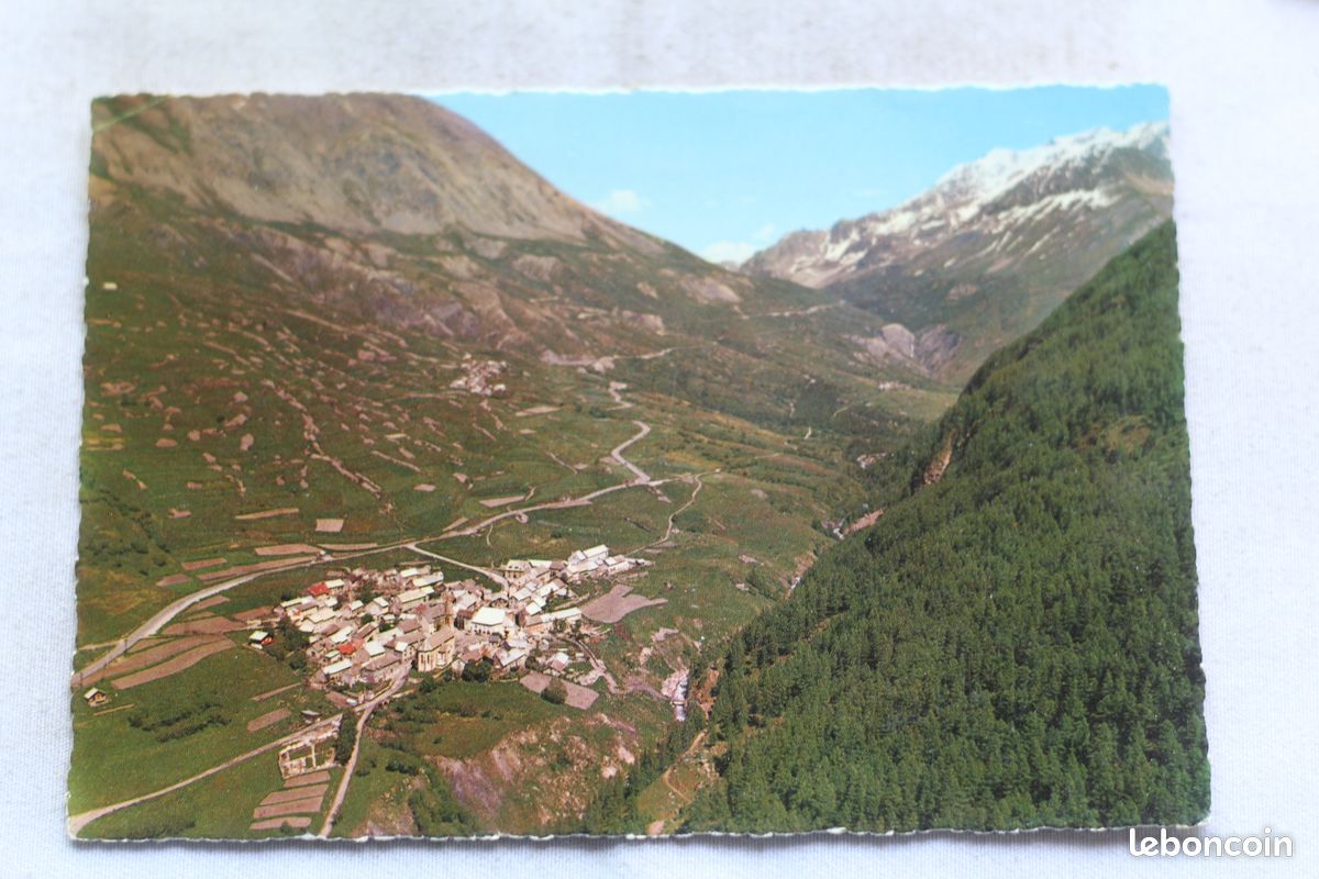 Cpm, Villar d'Arene, vue générale et la Romanche, Hautes Alpes 05, fs91, 2584226684 (image 1)