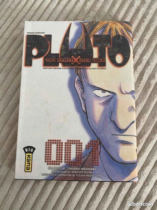 Volume 1 du manga Pluto en VF (image 1)