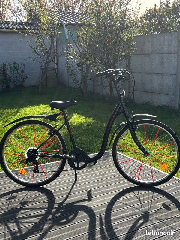 Vélo De Ville NAKAMURA City 70 – Cadre Noir, Unisexe, Neuf