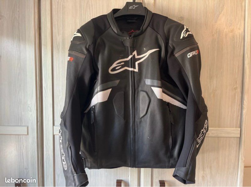Blouson moto cuir alpinestars (image 1)