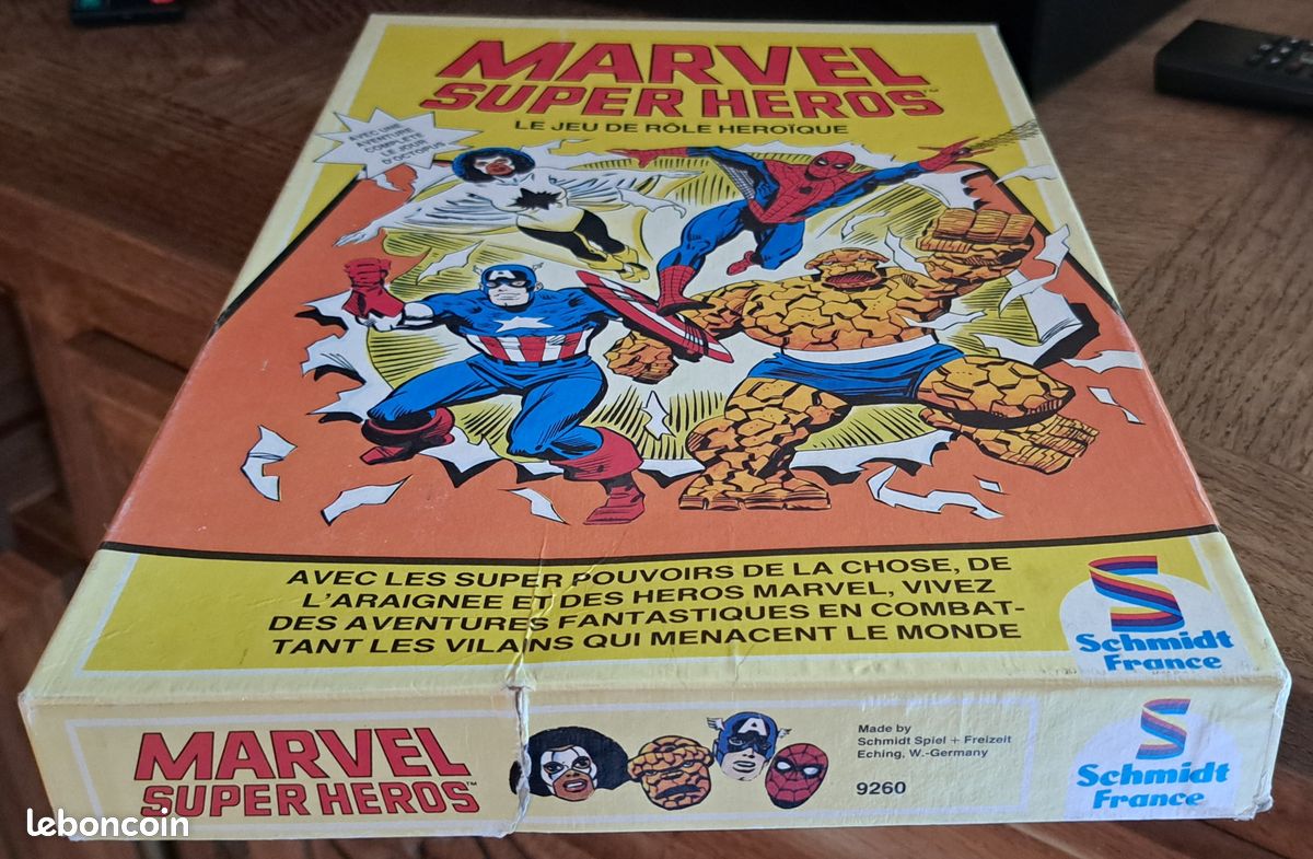 Livre De Jeu De Rôle Marvel Super Héros - Schmidt - Le Livre Des Combats (occasion)