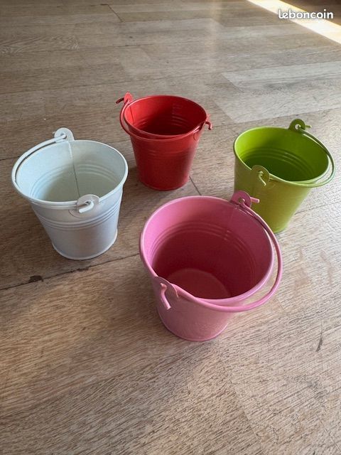 PATIKIL 2x2 Petit Métal Seau, 3 Colis Coloré Seaux Mignon Bonbon PATIKIL 2x2 Petit Métal Seau, 3 Colis Coloré Seaux Mignon Bonbon