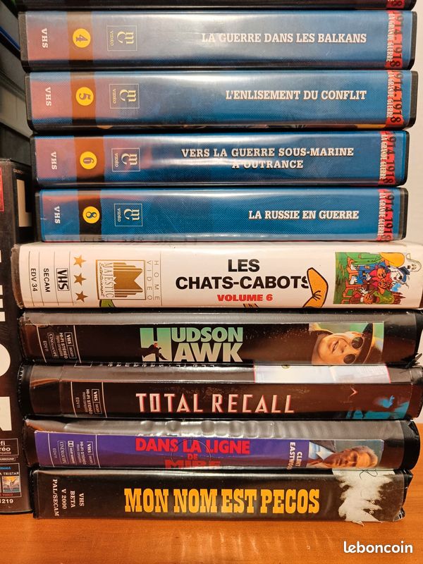 Lot de cassettes VHS (image 7)