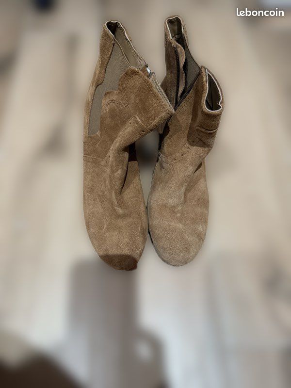 Bottines Promod taille 39 marron (image 1)