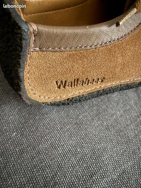 Mocassin Clarks En Daim Bordeaux - Taille 8 US - Occasion