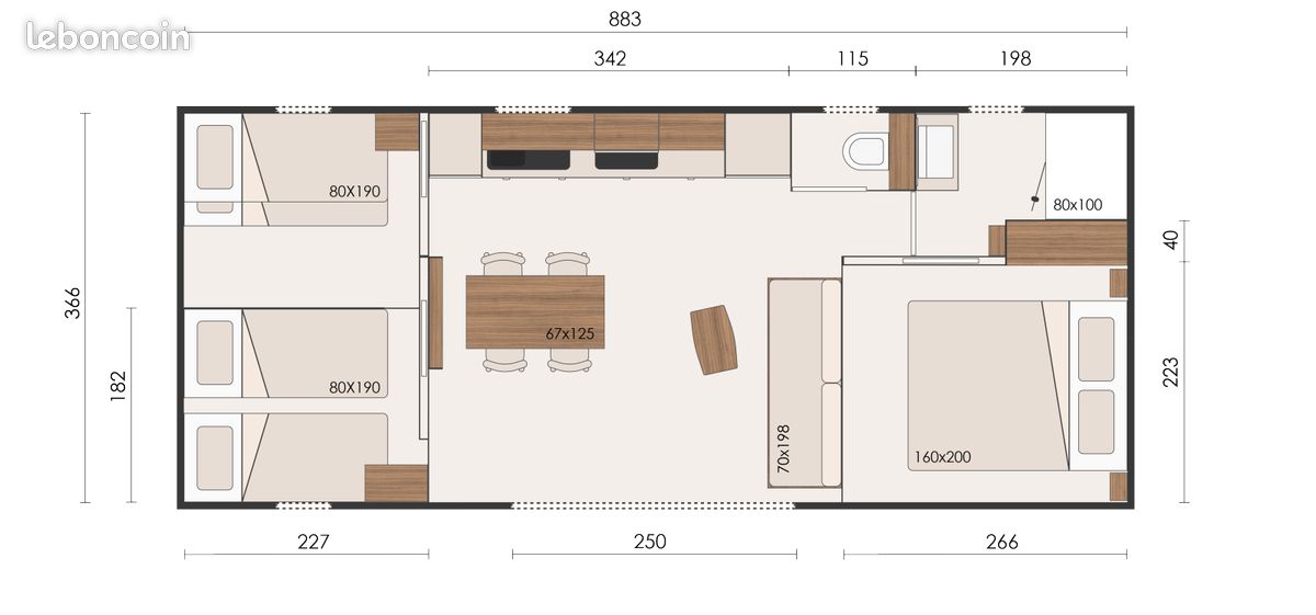 NOUVEAUTÉ 2026 – Trigano Sunaë 36.3 | 3 chambres | Design Premium (image 6)