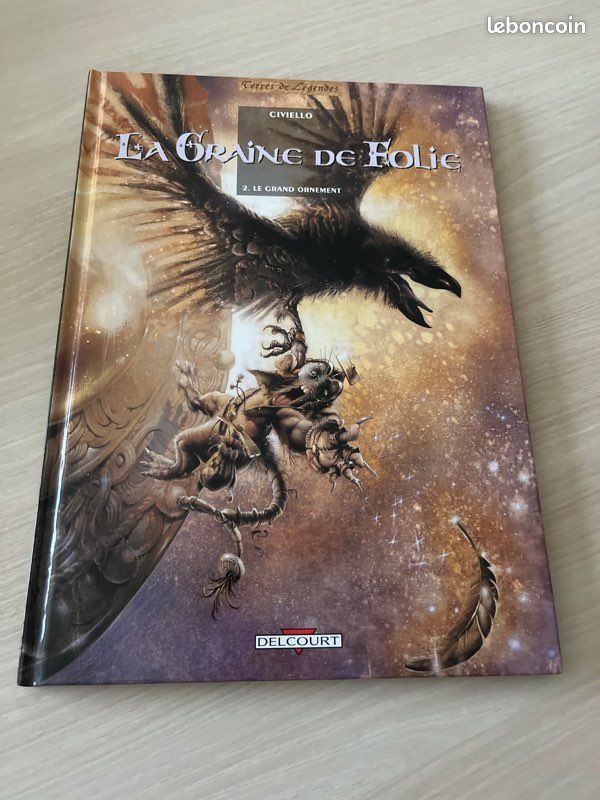 Bd Delcourt, la graine de folie tome 2 (image 1)