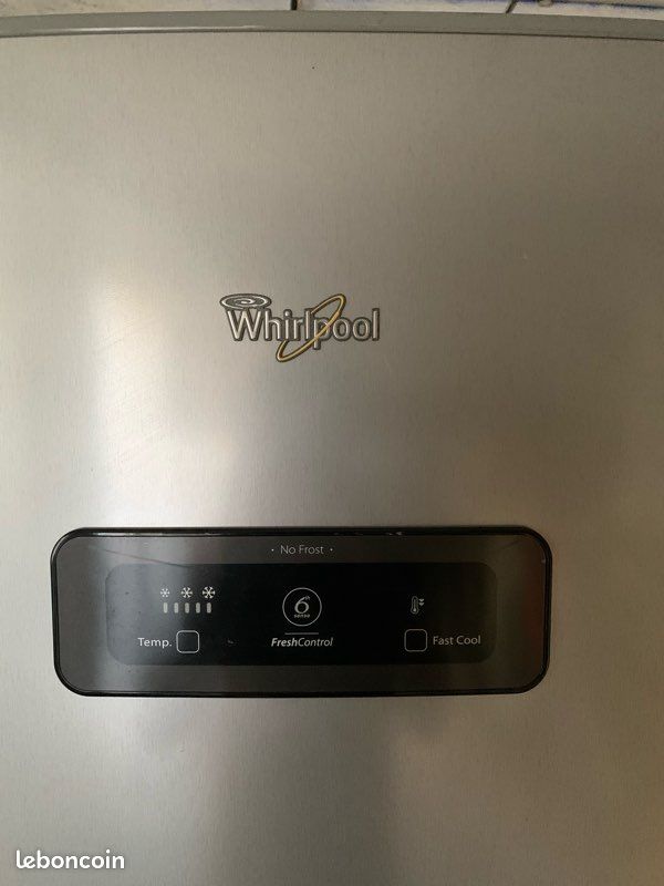 Vends réfrigérateur congélateur WHIRPOOL (image 2)